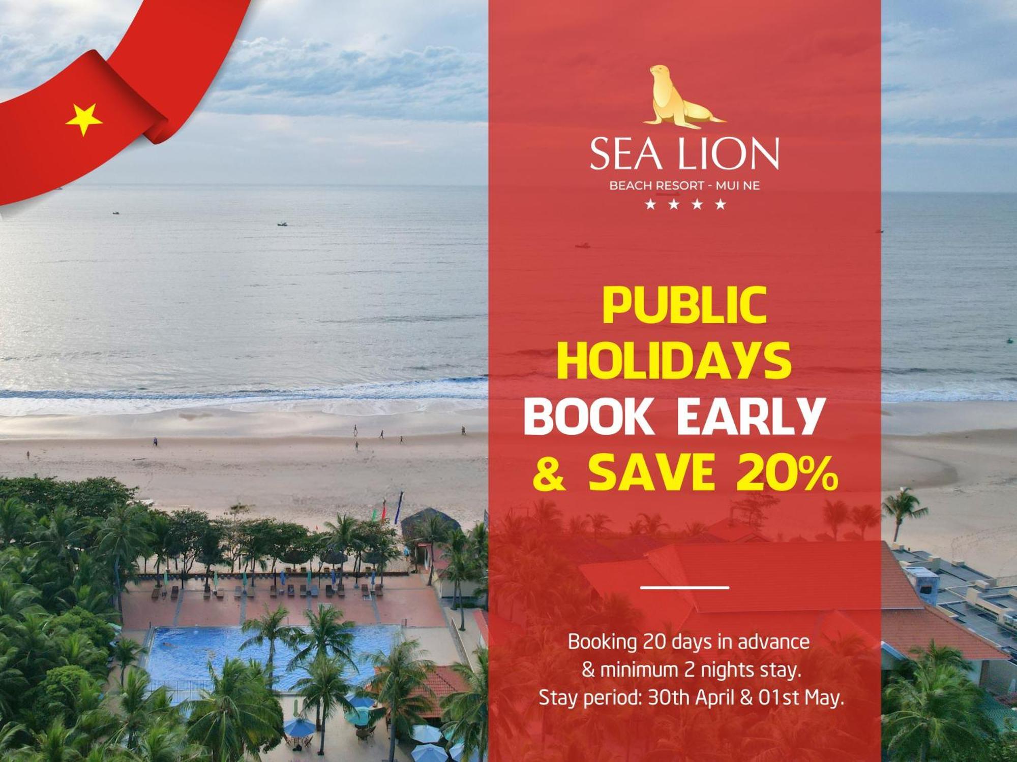 Sea Lion Beach Resort Mũi Né Exteriér fotografie